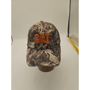 Caterpillar Cat Camo Embroidered Adjustable‎ Baseball Hat Cap Heavy Equipment